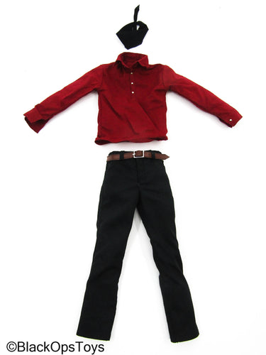 William - Red Shirt w/Pants & Handkerchief