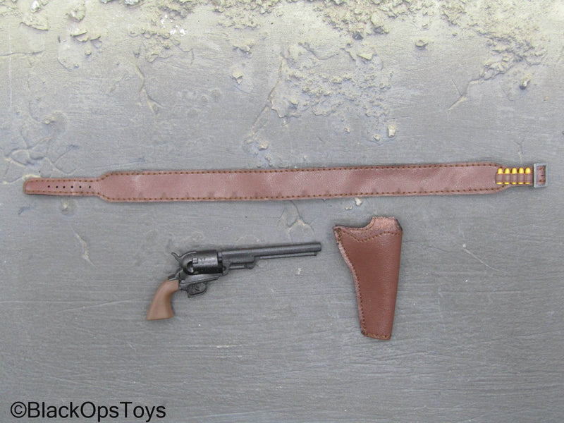 Load image into Gallery viewer, William - Belt w/Colt Revolver Pistol &amp; Holster
