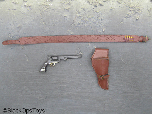 The Good - Colt Revolver w/Leather Like Belt & Holster