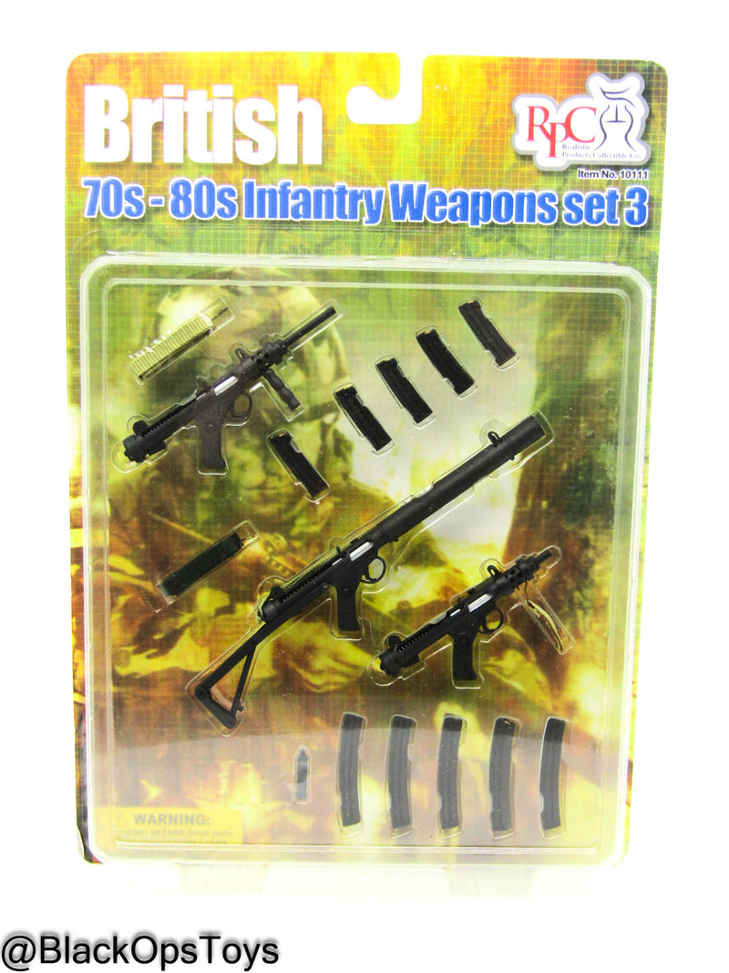 Load image into Gallery viewer, British 70s-80s Infantry Weapon Set 3 - MINT IN BOX
