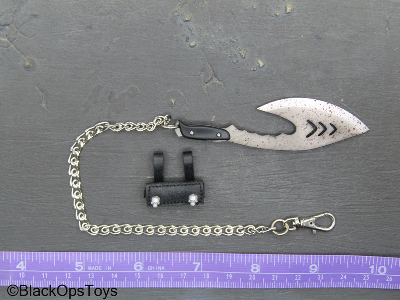 Load image into Gallery viewer, Gangsters Kingdom Augustine - Axe Knife w/Metal Chain
