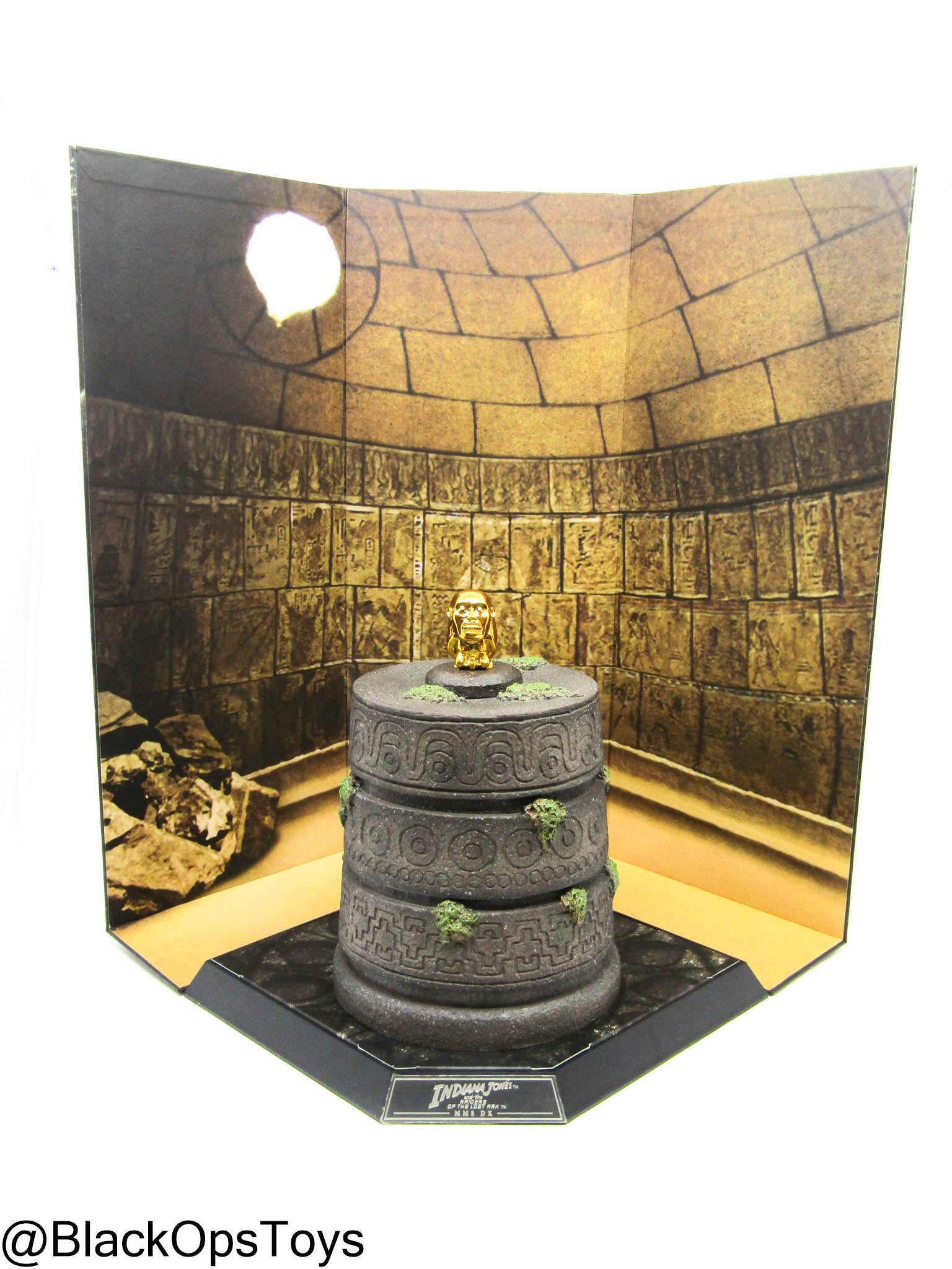 アンビル　オブジェ 置物　atlast&co アットラスト Indiana Jones ROTLA - Jungle Stand Diorama w/Fertility Idol