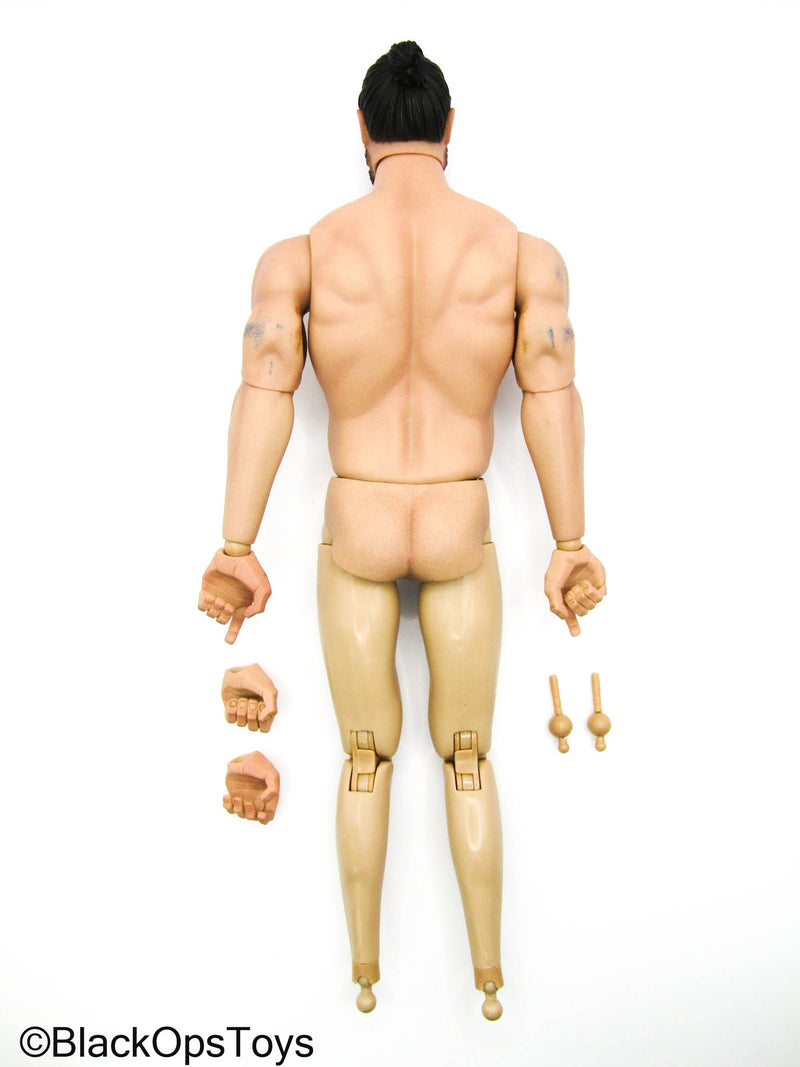 Load image into Gallery viewer, Gangsters Kingdom Augustine - Male Tattoo Body w/Head Sculpt
