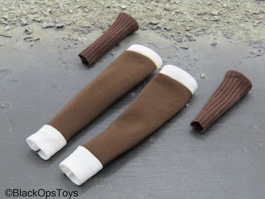 Sniper Girl - Brown Female Socks & Wrist Covers