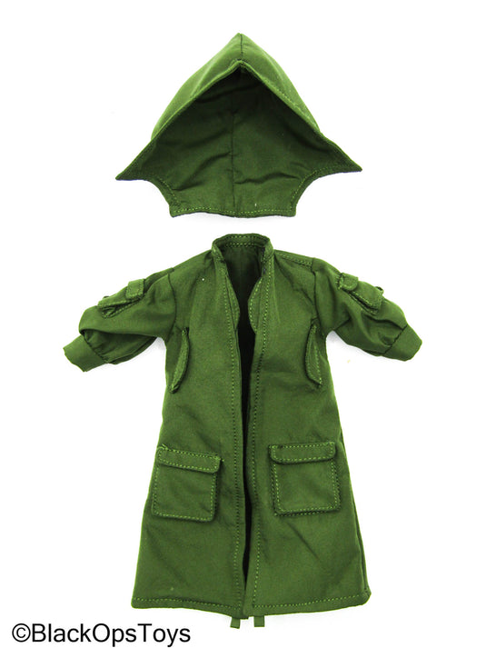 Sniper Girl - Green Wired Female Coat w/Hood