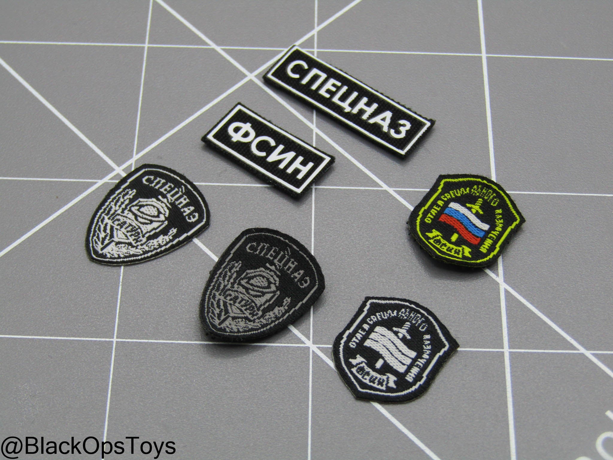 OSN Saturn Police - Patch Set – BlackOpsToys
