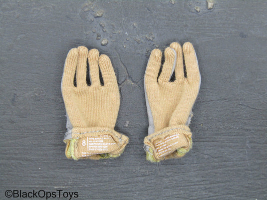 Tan Rappelling Gloves