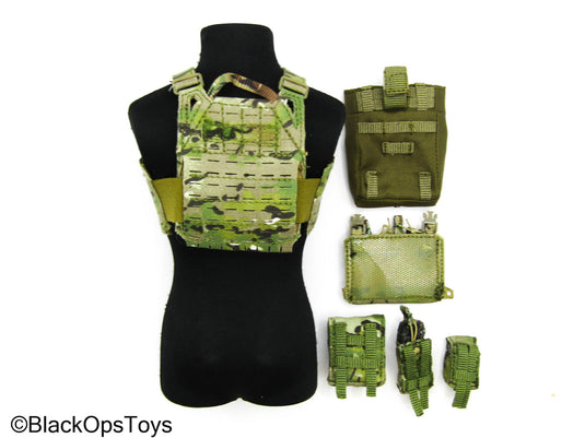 Russian SSO - Multicam Plate Carrier Vest w/Pouch Set