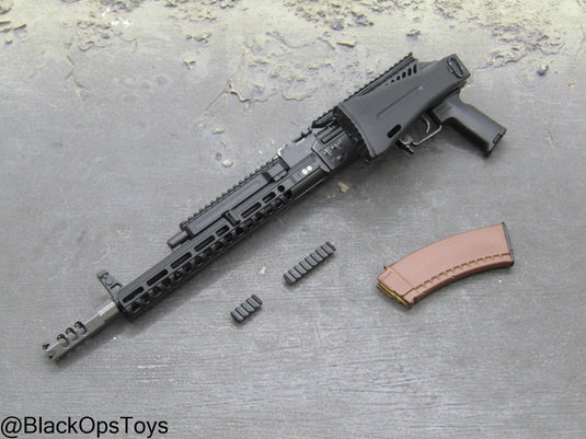 SOBR - Version R - Black AK74 Rifle w/Folding Stock Set