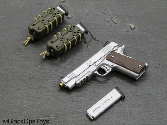 PMC - Spring Loaded 1911 Pistol w/Fast Mag Holsters