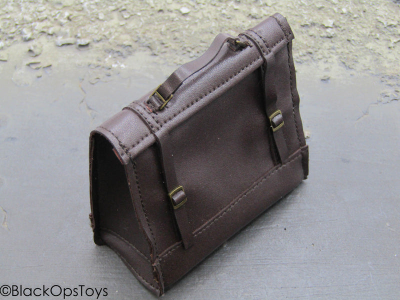 Load image into Gallery viewer, The Bad - Brown Leather-Like Handbag
