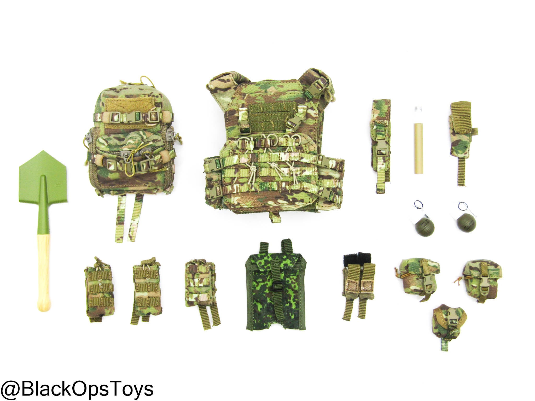 Russian Spetsnaz MVD SOBR - Multicam Plate Carrier Vest w/Pouch