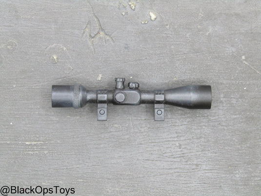 Black Weathered Rifle Scope