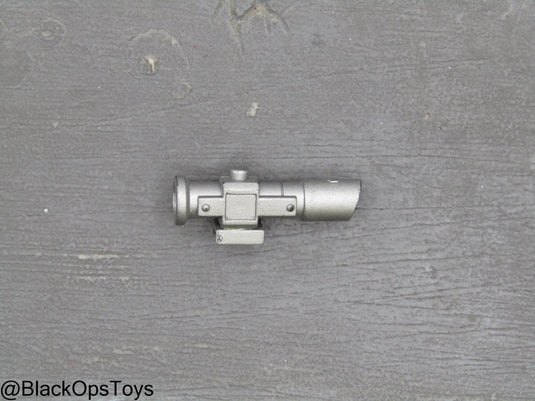 Silver Colored Futuristic Rifle Scope