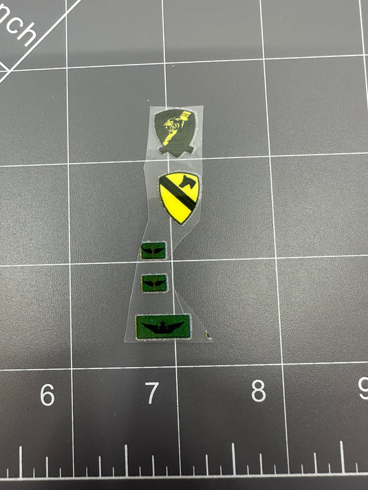 BAM 1/6 Scale US Army Patches