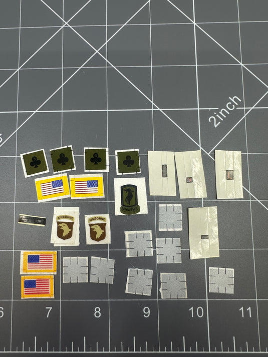 BAM 1/6 Scale Airborne Ranger Patches Type 3