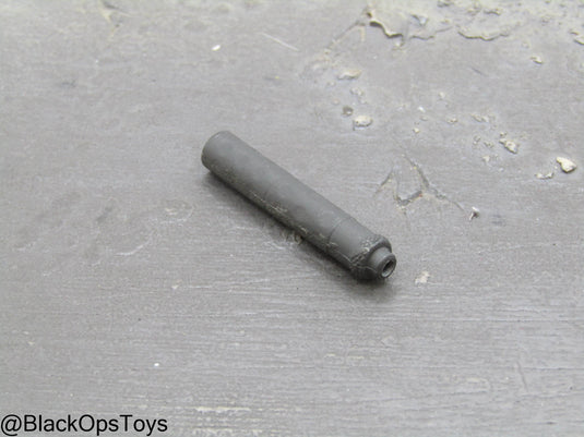 Metal Grey Pistol Suppressor