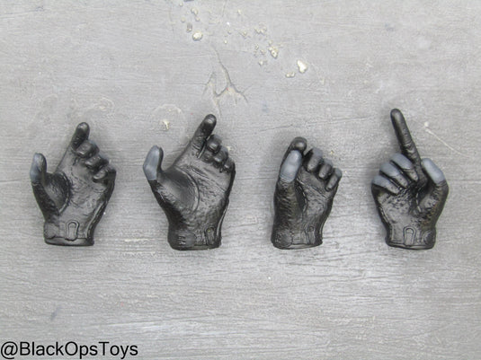 SMU - Coalition Forces - Black & Grey Gloved Hand Set (x4)
