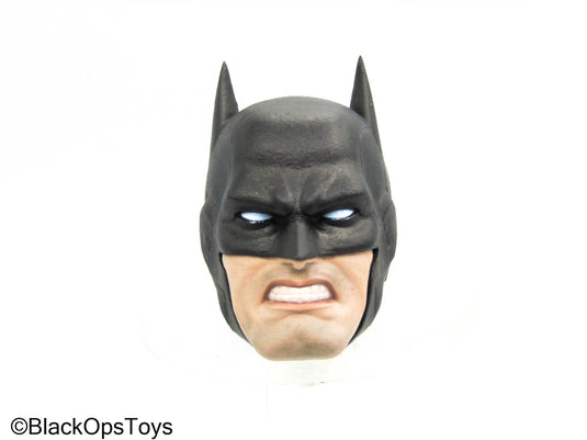 Batman N52 Dark Knight - Male Masked Head Sculpt w/Swappable Mouths