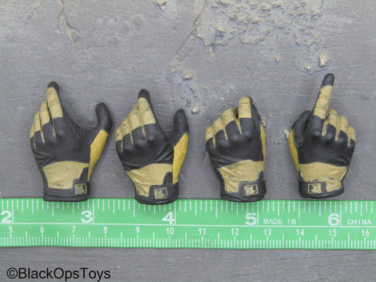 13th Marine Expeditionary Unit - Black & Tan Gloved Hand Set