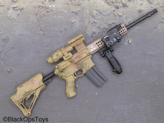 Special Forces - Camo AR15 Rifle w/Attachment Set