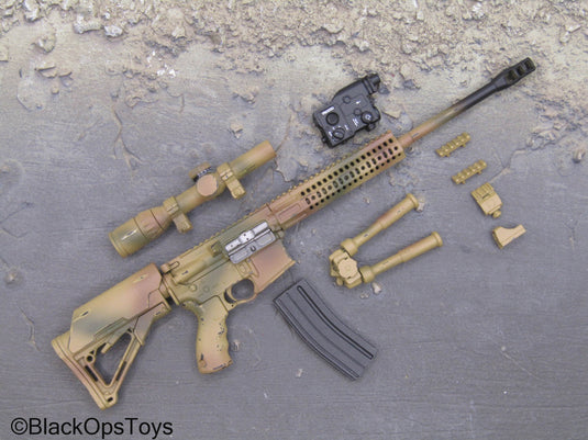 Special Forces - Camo AR15 Rifle w/Attachment Set