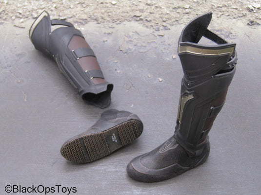 Light Asgardian Thor - Weathered Boots (Peg Type)
