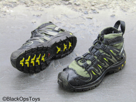 Delta Force SMU Tier 1 Op. A - Green Combat Shoes (Peg Type)