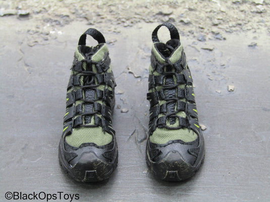 Delta Force SMU Tier 1 Op. A - Green Combat Shoes (Peg Type)