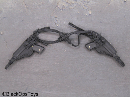 21st Century Toys - Pistols w/Black Double Shoulder Holster