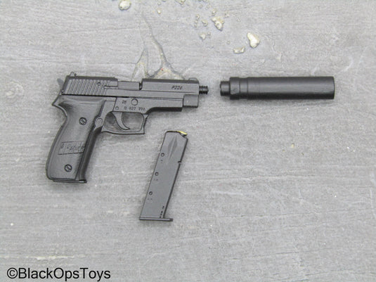 NSW Sniper Collection Pt II - Black P226 Pistol w/Suppressor