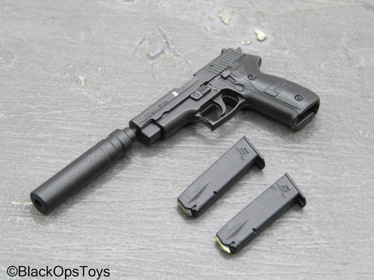 NSW Sniper Collection Pt II - Black P226 Pistol w/Suppressor