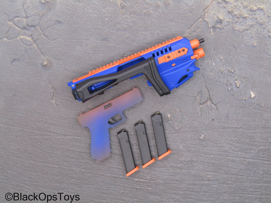 Compact Weapon Series 1 - Blue & Orange Pistol Conversion Kit