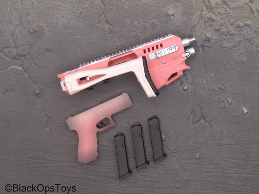 Compact Weapon Series 1 - Pink & White Pistol Conversion Kit