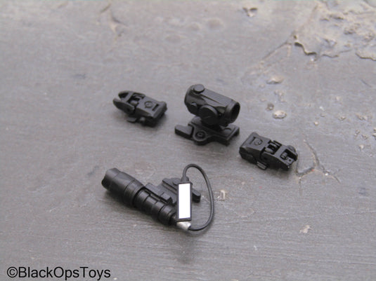 Compact Weapon Series 1 - Red Dot Scope, Iron Sights & Tac Light