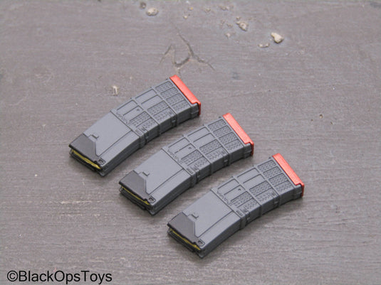 ZERT - Deathridge Remastered - Grey & Red 5.56 Magazines