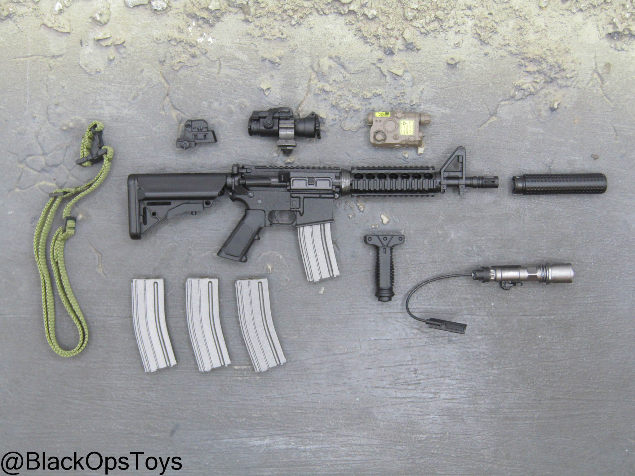 Marc A. Lee - Seal Team 3 - HK M4 Rifle w/Accessory Set