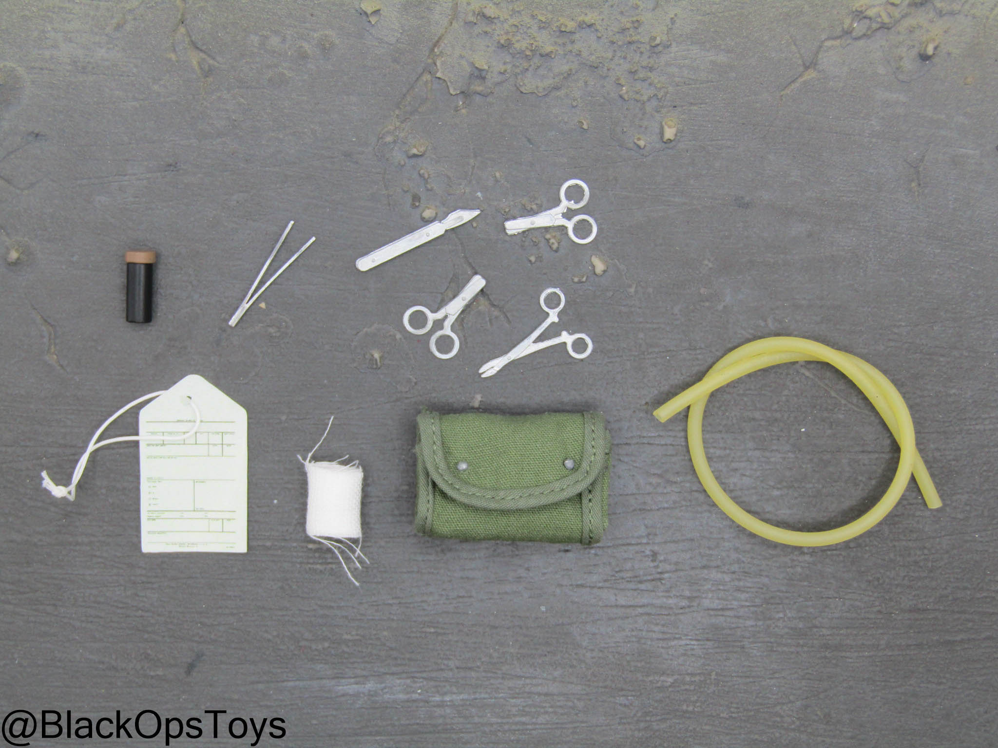 Vietnam War - Hospital Corpsman - OD Green M5 First Aid Kit Type 2