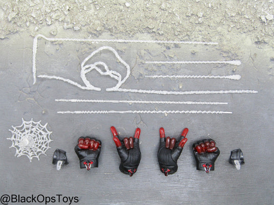 Spider Man Miles Morales - Male Gloved Web Slinging Hand Set (x4) w/Webs