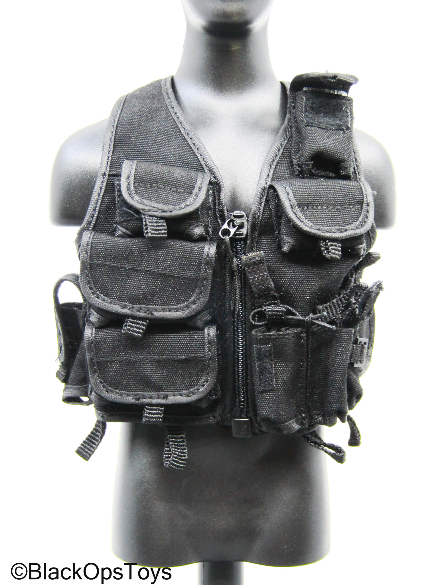 Black Tactical Vest – BlackOpsToys