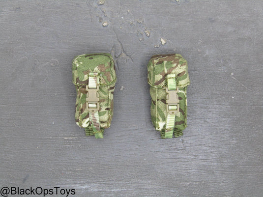British Army Gurkhas - MTP Camo MOLLE Utility Pouch Set
