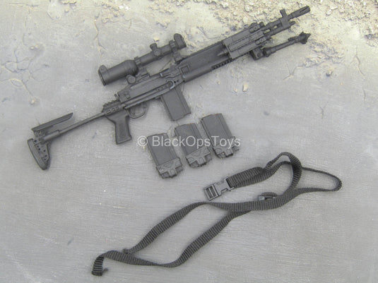 Taosun Army - Black M14 EBR Rifle Set - MINT IN BOX