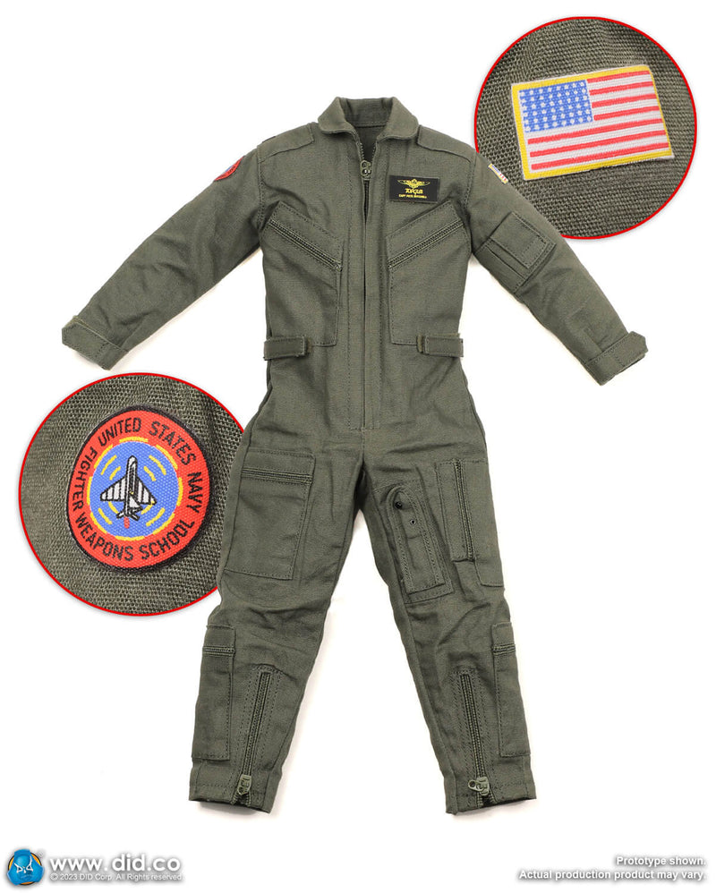 Load image into Gallery viewer, F/A-18E Pilot Captain Mitchell - Green Flight Suit
