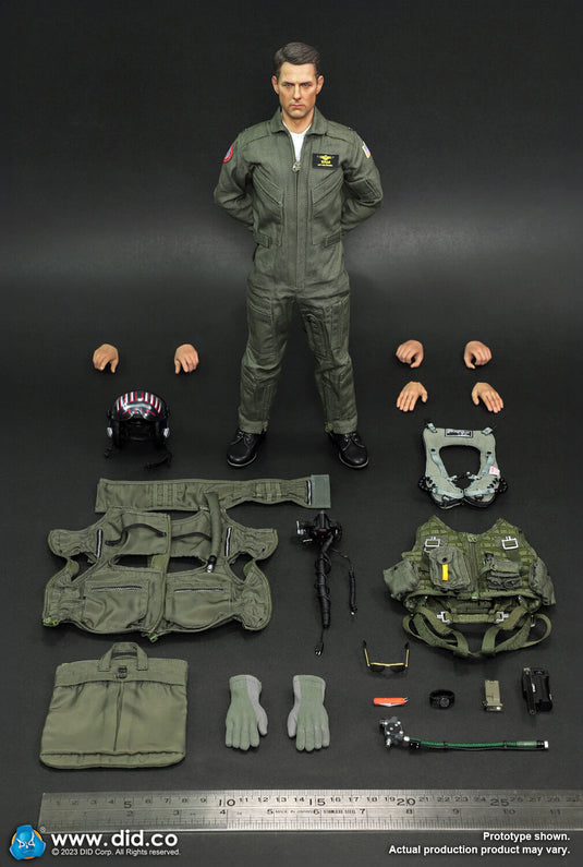 F/A-18E Pilot Captain Mitchell - Male Base Body w/Head Sculpt