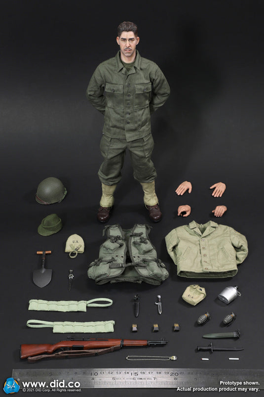 WWII US 2nd Ranger Battalion Series 6 Pvt Mellish - MINT IN BOX