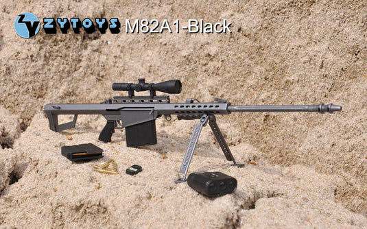 Black M82A1 Barrett Sniper Rifle - MINT IN BOX