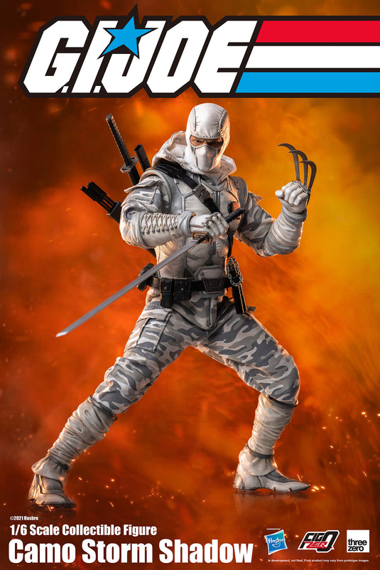 G.I. Joe - Camo Storm Shadow Exclusive - MINT IN BOX
