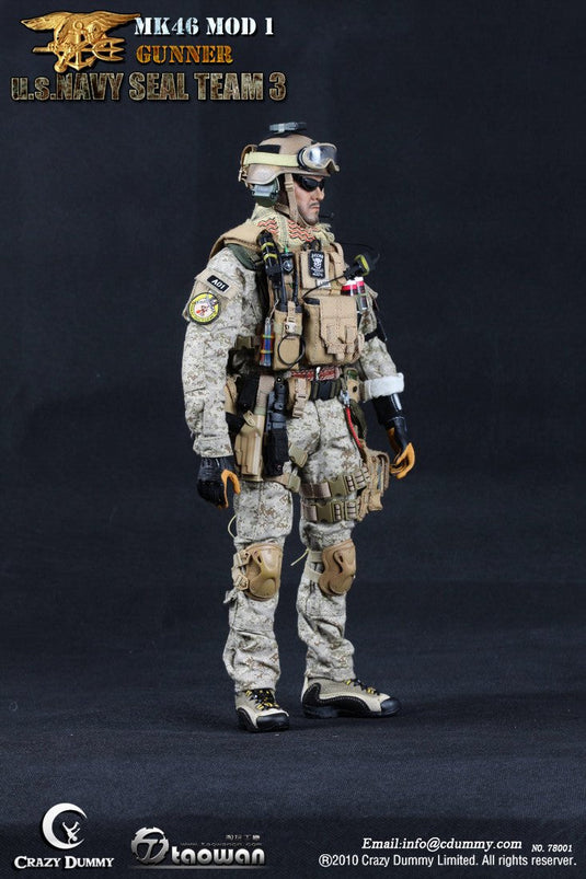 U.S. Navy Seals Team 3 MK46 MOD 1 Gunner - MINT IN BOX