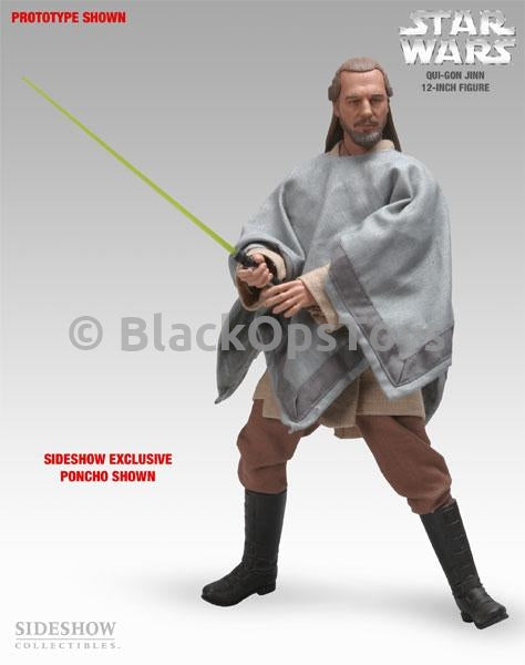 Load image into Gallery viewer, Star Wars Jedi Knight Qui Gon Jinn Desert Poncho
