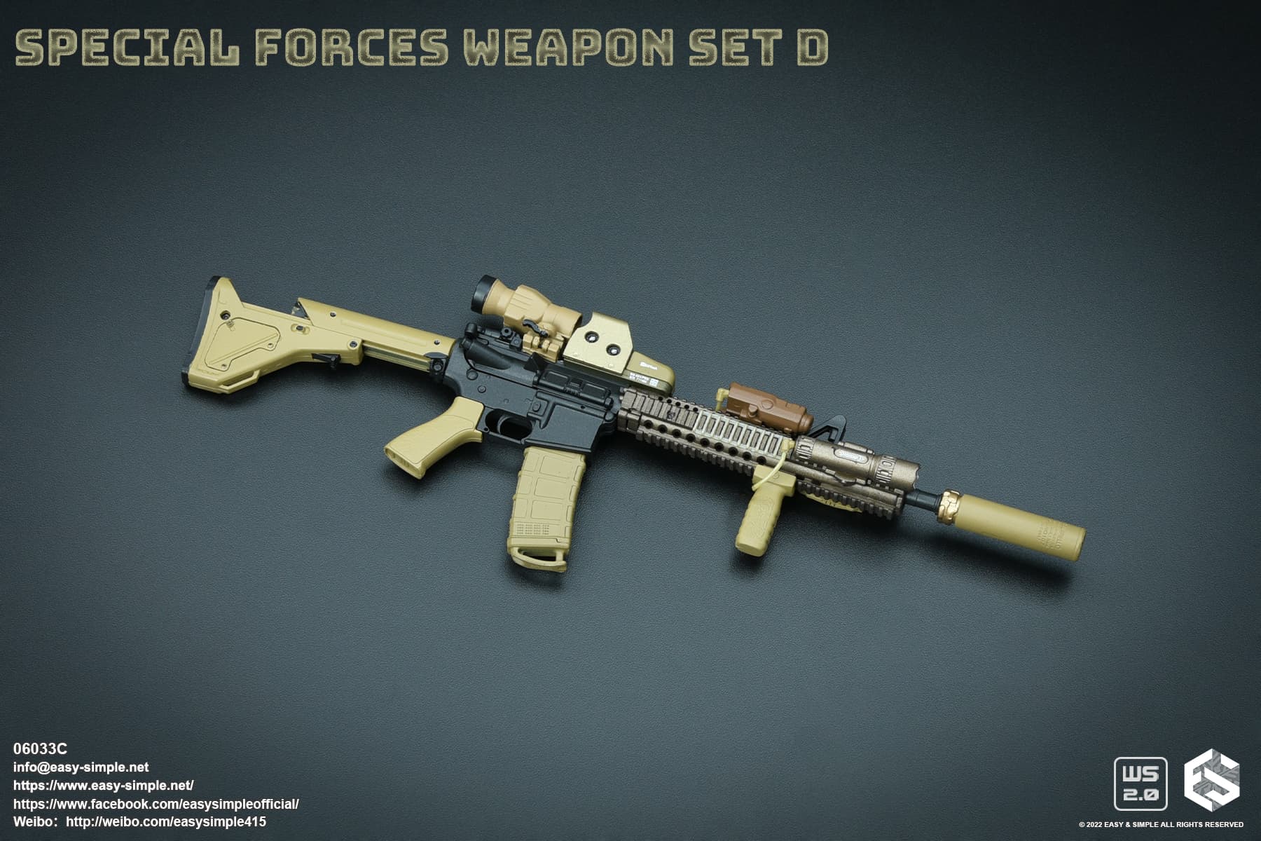 Special Forces Weapon Set - Version C - MINT IN BOX Special Forces Weapon Set - Version C - MINT IN BOX